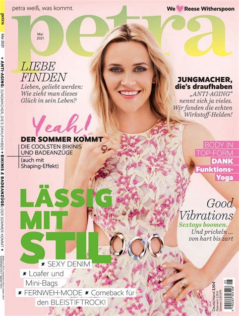Reese Witherspoon - Petra Magazine May 2021 Issue • CelebMafia