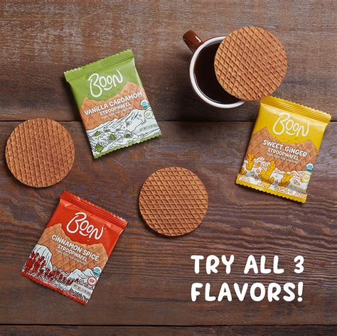 Boon Stroopwafels by GU Energy, Organic & Gluten Free Healthy Snacks ...