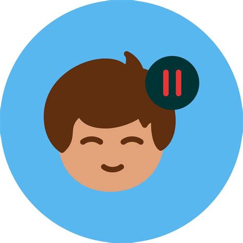 pause symbol flat multi color  vector art  vecteezy