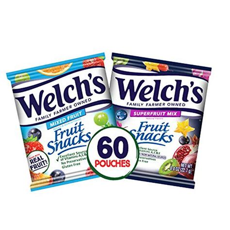 Fruit Snacks, Mixed Fruit & Superfruit Bulk Variety Pack, Gluten Free ...