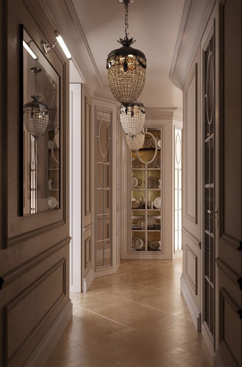 American Classic Apartment The corridor :: Behance