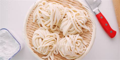homemade udon noodles teuchi udon