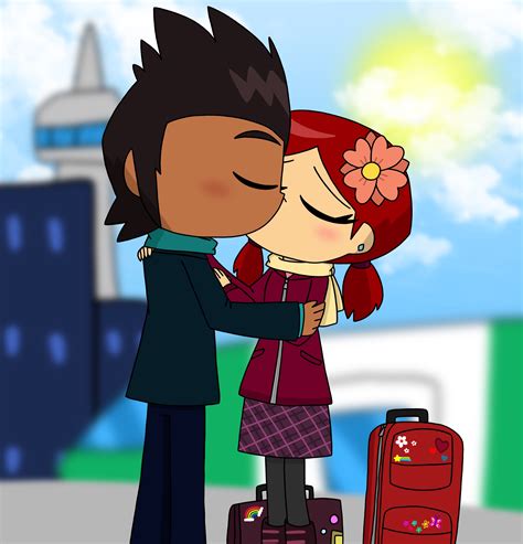 Mike x Zoey Kiss at the Train Station!!! by Kawaiigirl27 on DeviantArt