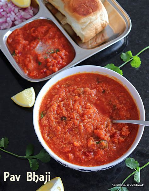 sandhiyas cookbook pav bhaji pav bhaji masala home  pav bhaji