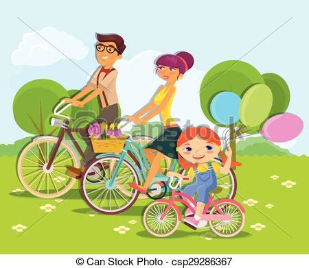 Family bike clipart 20 free Cliparts | Download images on Clipground 2024