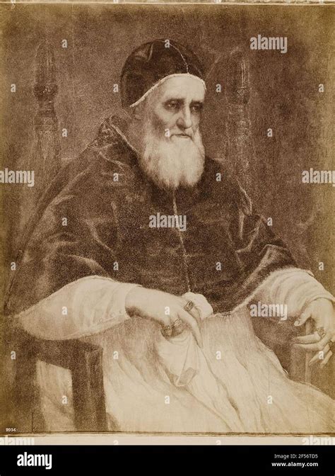 portrait   pope julius ii  raphael stock photo alamy