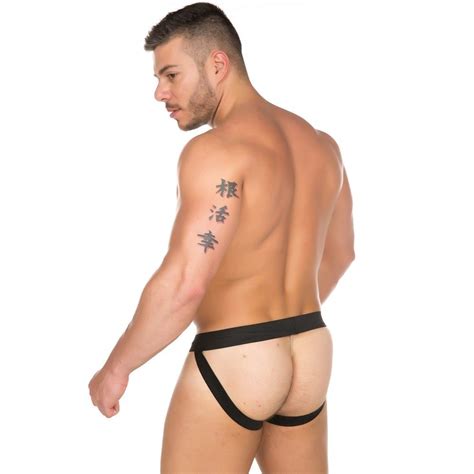Cueca Jockstrap Preta (Sexy Pimenta Sexy) - Picantte Sex Shop
