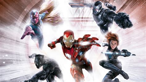 Iron Man Team - Captain America: Civil War Wallpaper (39903881) - Fanpop