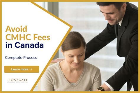 avoid cmhc fees  canada lionsgate financial group