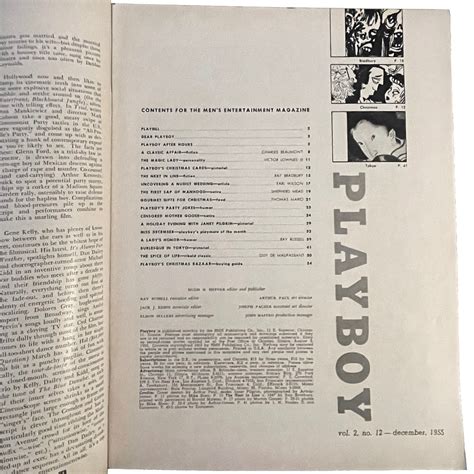 Playboy Magazine December 1955 Centerfold Playmate Janet Pilgrim | eBay