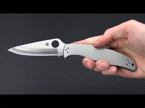 Spyderco Endura 4 C10P Stainless Steel Plain Edge VG10 Back Lock Knife ...