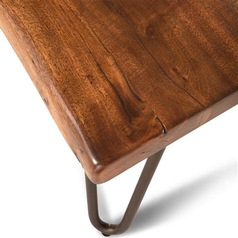 timeless piece  furniture  walnut wood coffee table coffee