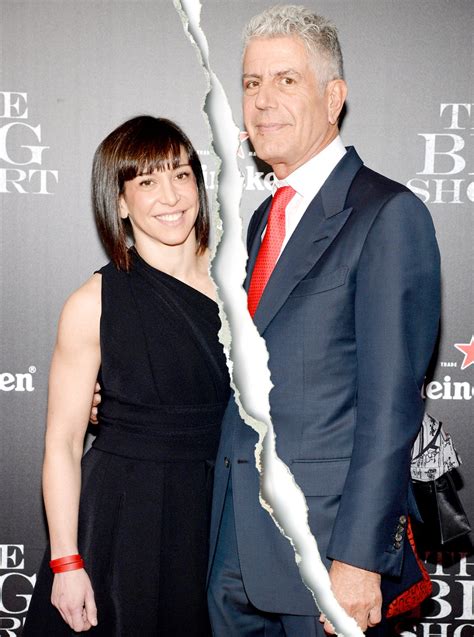 Anthony Bourdain, Ottavia Busia Separating After Nine Years of Marriage