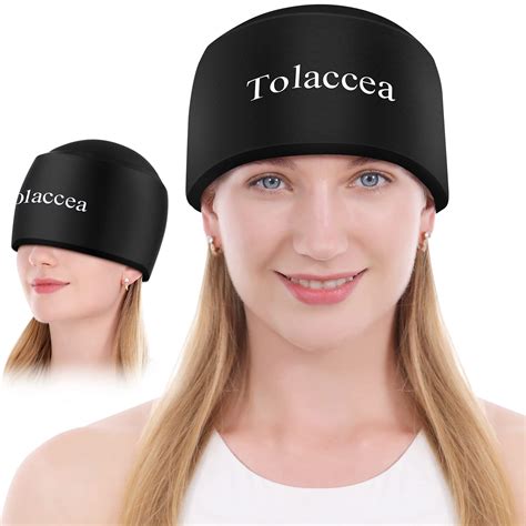 Buy Migraine and Headache Hat, Tolaccea Flexible Gel Ice Pack, Fast