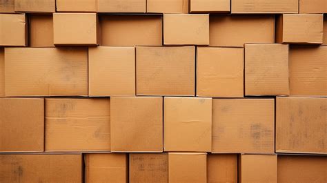 textured background featuring flat cardboard boxes empty box storage