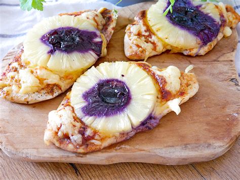 piers  kurczaka zapiekana  ananasem