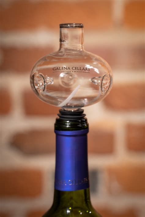 Round Logo Wine Glass - Galena Cellars Vineyard & Winery