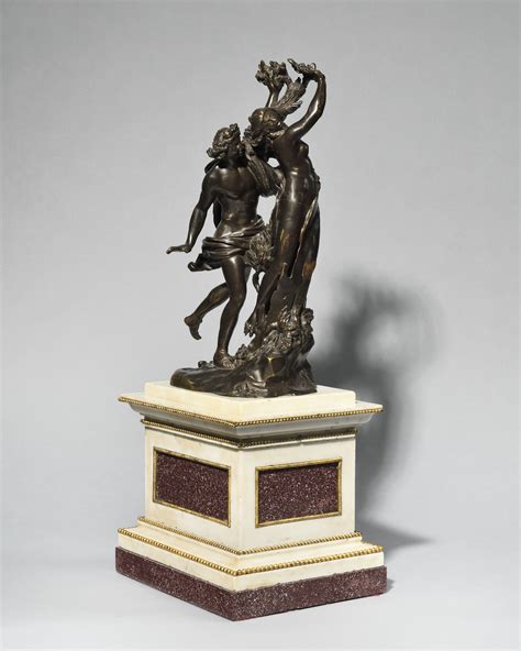 Apollon et Daphné – Attribué à Francesco RIGHETTI (1745-1813). Rome