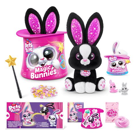 Amazon.com: Pets Alive Magic Bunnies (Sootie) by ZURU - Juguete mágico