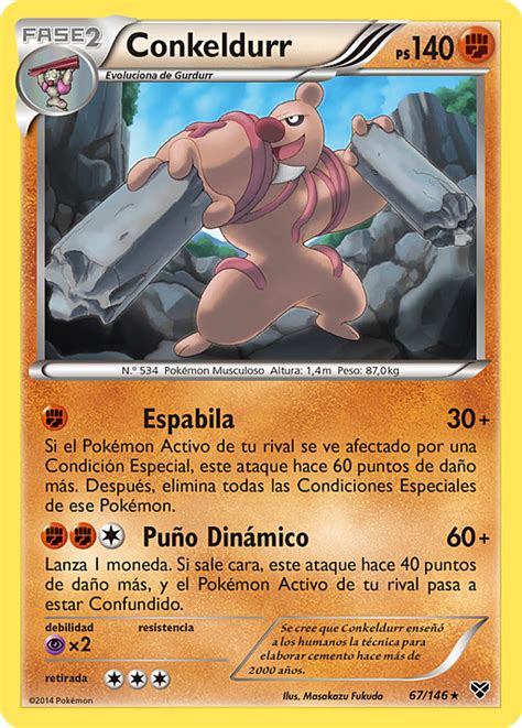 Conkeldurr (XY TCG) - WikiDex, la enciclopedia Pokémon