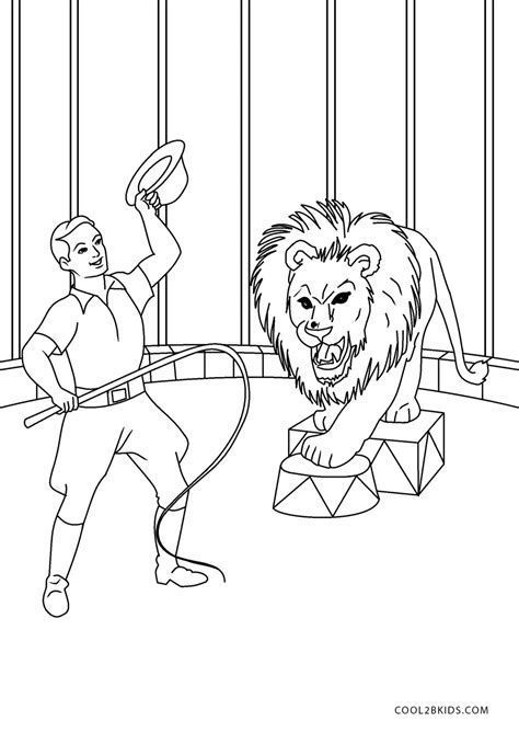 Personagens Do Circo Para Colorir - 8