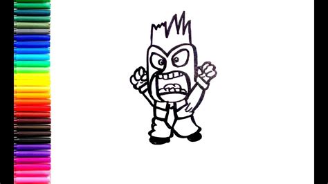 Inside Out Anger Drawing | Free download on ClipArtMag