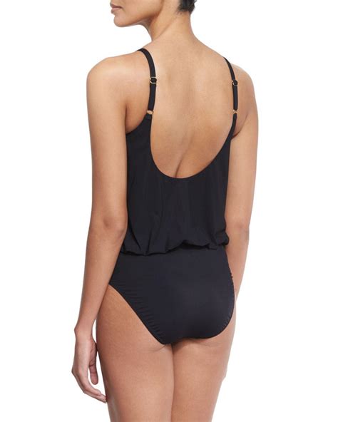 Blouson One Piece Swimsuit at Jeffrey Tucker blog