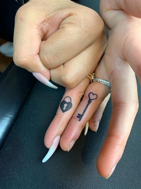 Finger Tattoo Ideas For Couples