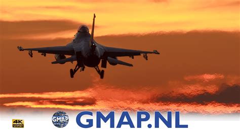 F-16 SUNSET OPERATIONS – GMAP.NL