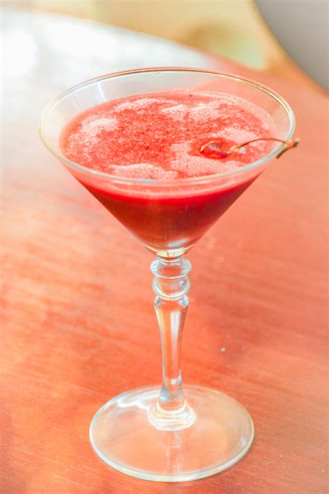 Black Cherry-Vanilla Martini - Humblebee Farms