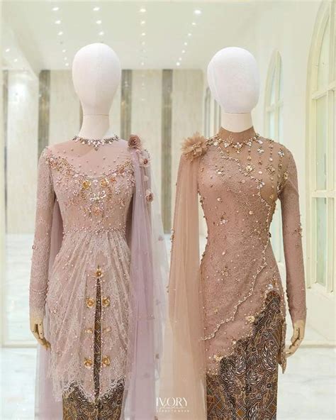 pin  vini  baju model kebaya kebaya modern hijab batik dress