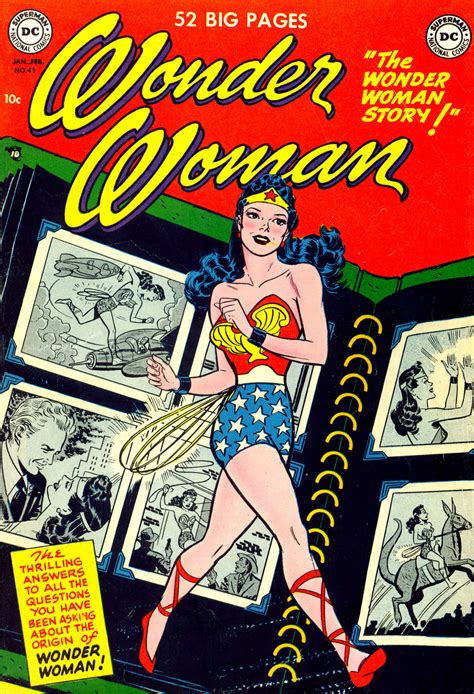 Comic Book Covers » Wonder Woman #45, February 1951, cover by Irwin...