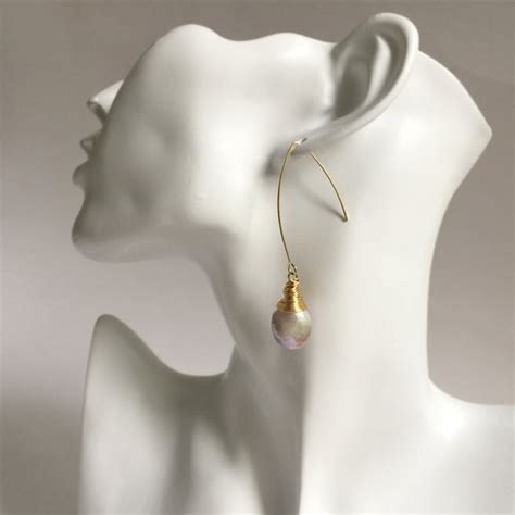 Baroque Pearl Earrings – One Curtain Road