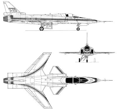 nhungdoicanh: Grumman X-29 FSW