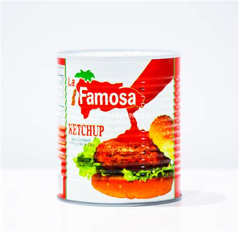 LA FAMOSA KETCHUP NET 875G (30.9 OZ) - Cassandra Online Market