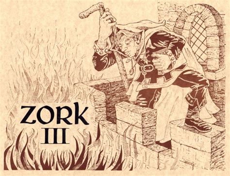 zork iii patterns renga  blue