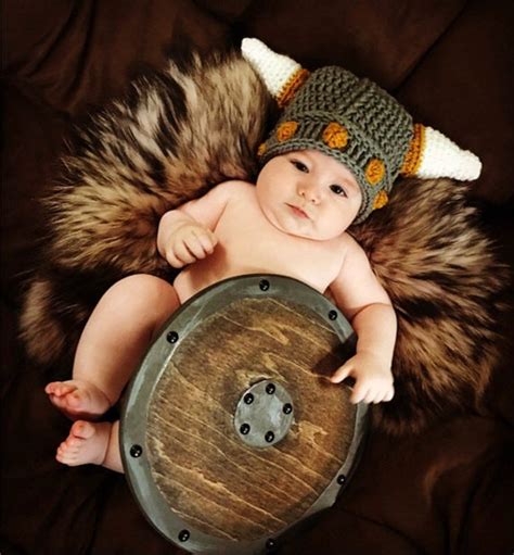 Viking Baby Hat Baby Viking Helmet Crochet Viking Hat - Etsy