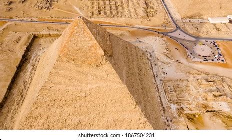 aerial view giza pyramids  images   images vectorielles