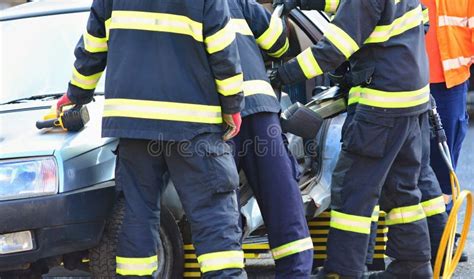 rescue team stock image image  tool saving accident