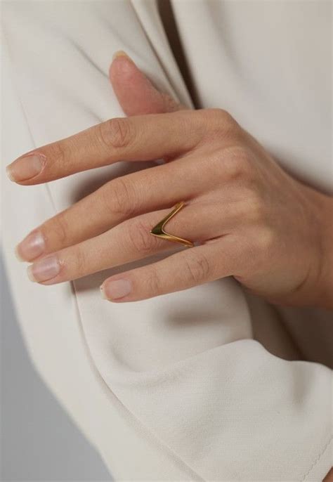 Minimalist Golden Geometric Rings Waterproof and Chic | Takı, Yüzük, Kolye