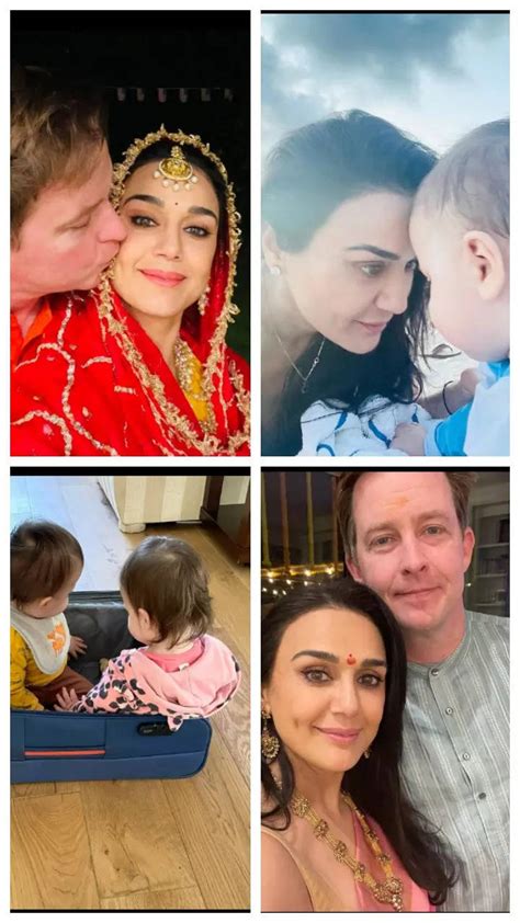 Priceless moments of Preity Zinta with her family - Thelocalreport.in