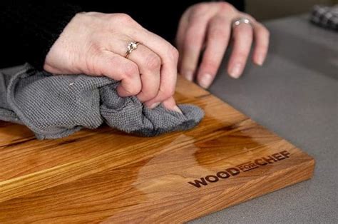 how to clean butcher block cutting board