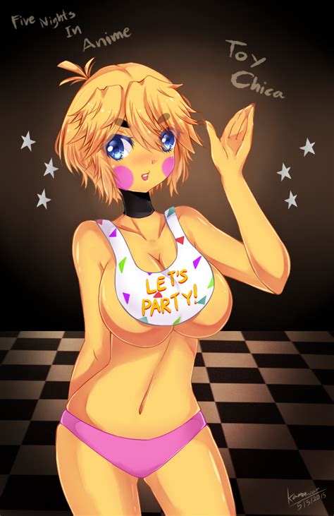 Toy Chica Five Nights In Anime + SpeedPaint by PlaidaowAndPencil on ...