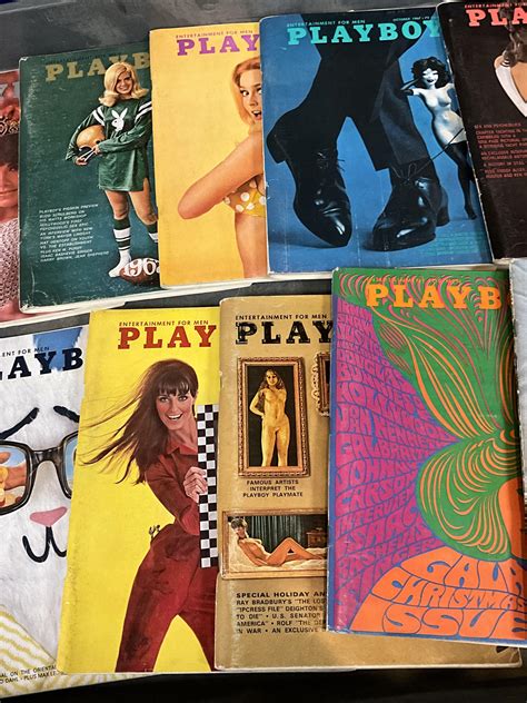 Lot - 1967 Playboy Magazines