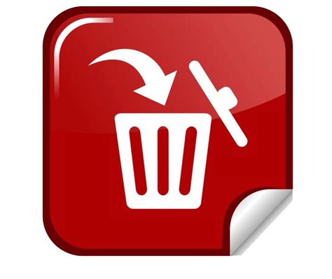 Delete Button PNG Transparent Images