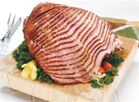ham spiral prepared food