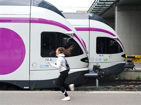 Running for the train