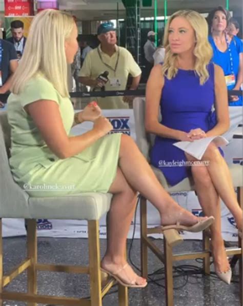 Karoline Leavitt's feet