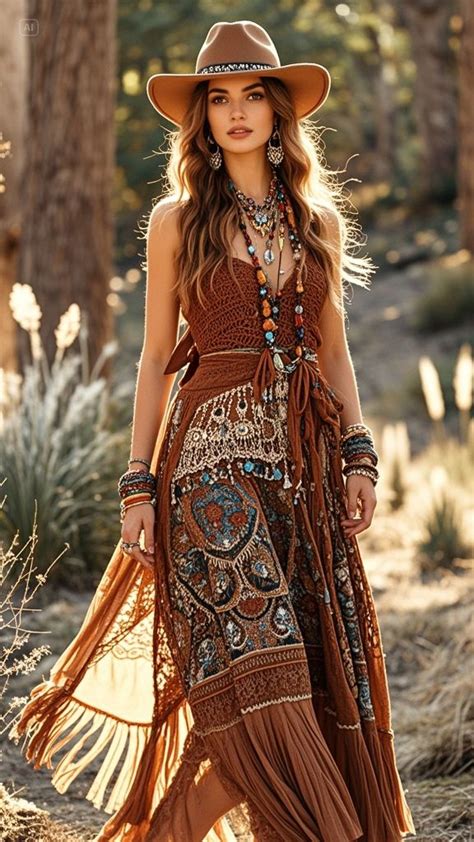 Bohemian (Boho) | Bohemian dress outfit ideas, Western bohemian outfits