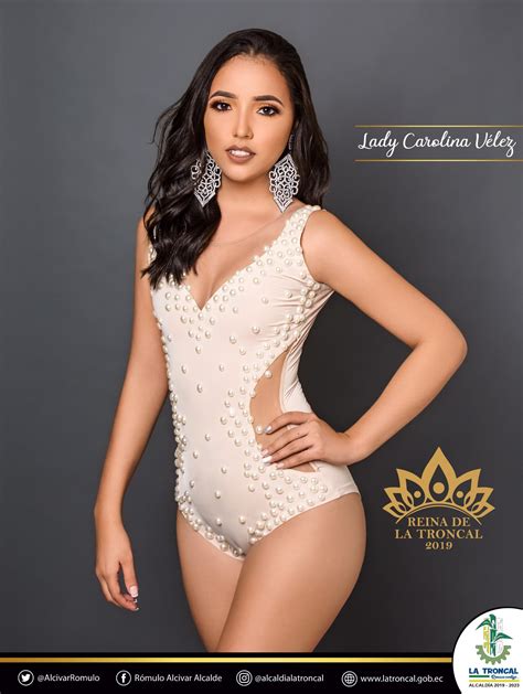 Reina de La Troncal - Lady Carolina Vélez Candidata #RLATRONCAL19 👑